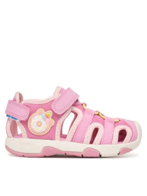 Geox Sandały B Sandal Multy Girl B650DA 01450 C8F2M S Różowy