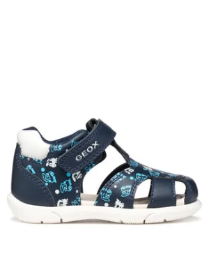 Geox Sandały B Sandal Zapito Boy B556EC 05404 C4P1Z Granatowy