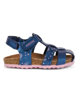 Geox Sandały "Chalki" w kolorze granatowym rozmiar: 25