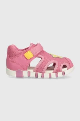 Geox sandały dziecięce SANDAL IUPIDOO kolor różowy