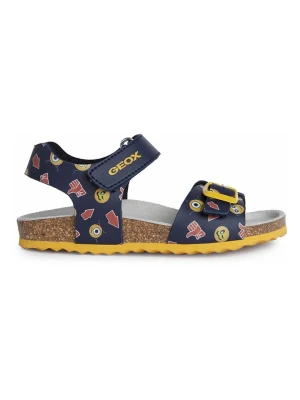 Geox Sandały "Ghita" w kolorze granatowo-żółtym rozmiar: 33