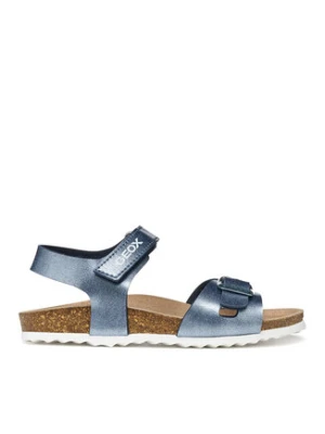 Geox Sandały J Adriel Girl J028MC 000BJ C4005 S Niebieski