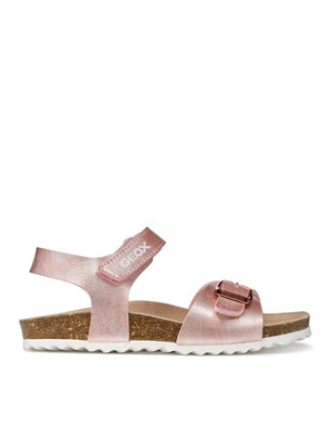 Geox Sandały J Adriel Girl J028MC 000BJ C8011 D Różowy