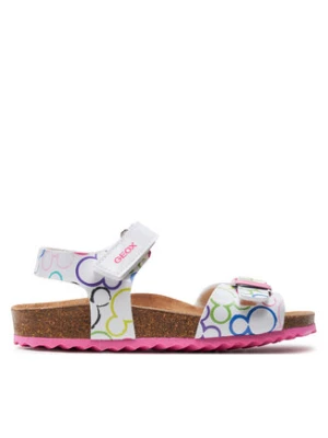 Geox Sandały J Adriel Girl J158MC 000FC C0653 S Biały