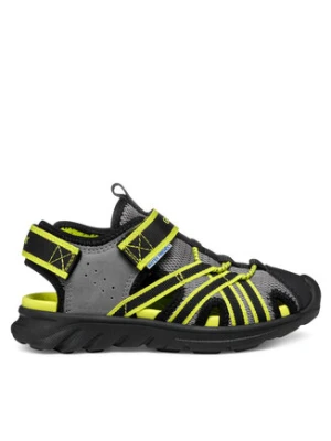 Geox Sandały J Airadyum Bo J55F1A 1454 C0666 S Szary
