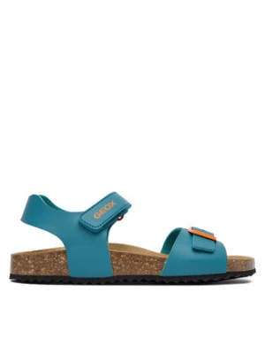 Geox Sandały J Ghita Boy J028LB 000BC C4D2T D Niebieski