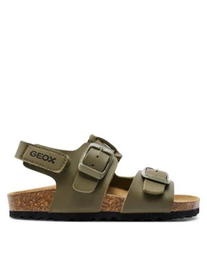 Geox Sandały J Ghita Boy J358LD 000BC C3009 M Khaki