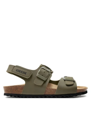 Geox Sandały J Ghita Boy J358LD 000BC C3009 S Khaki