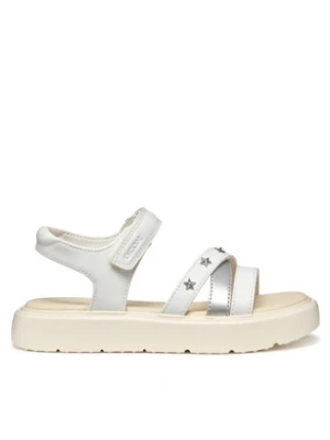 Geox Sandały J Kodette Gir J45DBI 000BC C0007 S Biały