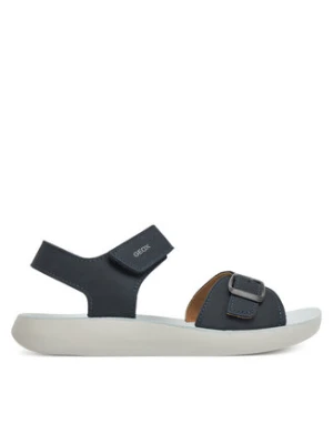 Geox Sandały J Lightfloppy J45GQD 32 C4002 S Granatowy