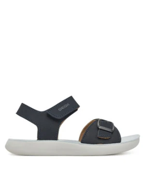 Geox Sandały J Lightfloppy J45GQD 32 C4002 M Granatowy