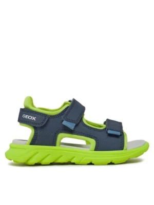 Geox Sandały J Sandal Airadyum Bo J45F1A 01550 C0749 S Granatowy