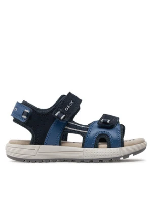 Geox Sandały J Sandal Alben Boy J35AVA 01520 CF44M S Granatowy