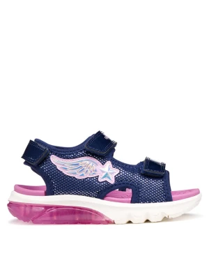Geox Sandały J Sandal Ciberdron G J55MWA 0ASKN C0694 M Granatowy