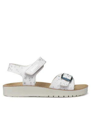 Geox Sandały J Sandal Costarei Gi J15EAB 00004 C1000 S Biały