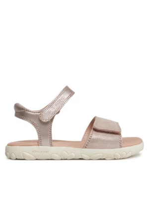 Geox Sandały J Sandal Haiti Girl J028ZA 0MANF C8172 M Różowy