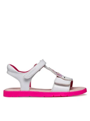 Geox Sandały J Sandal Joyfoot Gir J65P1C 000HH C1441 S Biały