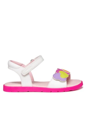 Geox Sandały J Sandal Joyfoot Gir J65P1D 000BC C0653 D Biały