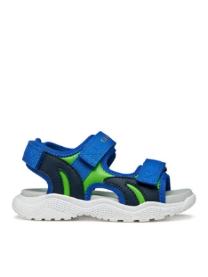 Geox Sandały J Sandal Splush Boy J65GPA 05415 C4165 D Niebieski