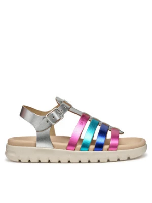 Geox Sandały J Soleima Gir J35GSB 000CF C1239 S Kolorowy