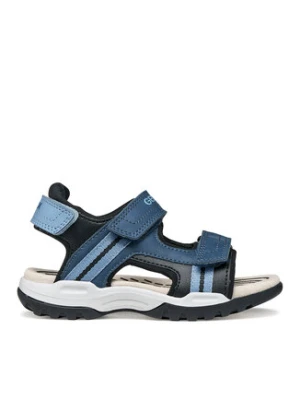 Geox Sandały Jr Borealis J450RA 015ME C4J9B S Granatowy