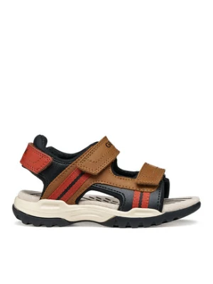 Geox Sandały Jr Borealis J450RA 015ME CD6N6 S Brązowy