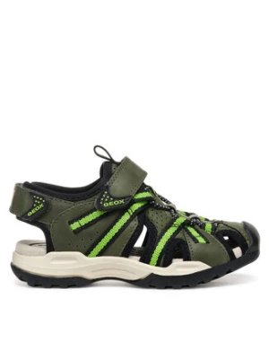 Geox Sandały Jr Borealis J450RB 014ME C3222 D Khaki