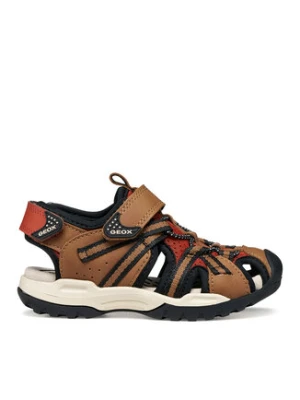 Geox Sandały Jr Borealis J450RB 014ME CD6N6 D Brązowy