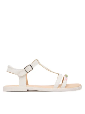Geox Sandały Jr Sandal Karly J6535H 000BC C1000 D Biały