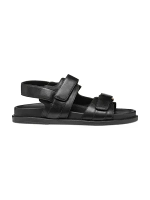 Geox sandały skórzane D ADELASH damskie kolor czarny D55YWC 000TU C9999