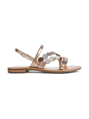 Geox sandały skórzane D SOZY S X damskie kolor brązowy D25LXX 0CFZ0 C6008