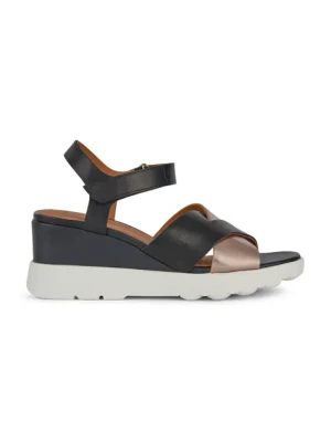 Geox sandały skórzane D SPHERICA EC6 C kolor czarny D45G0C 043CF C0067