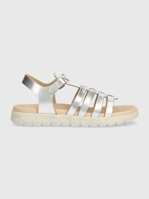 Geox sandały skórzane dziecięce SANDAL SOLEIMA