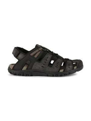 Geox sandały UOMO SANDAL STRADA męskie kolor czarny U4524C 000ME C9999