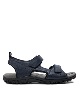 Geox Sandały Uomo Sandal Strada U4524B 000ME C4002 Granatowy