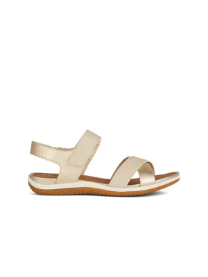 Geox Sandały "Vega" w kolorze złoto-kremowym rozmiar: 41