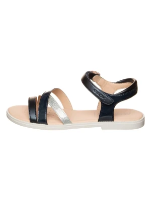 Geox Sandały w kolorze granatowo-srebrnym rozmiar: 37