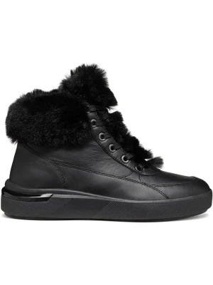 Geox Skórzane botki "Dalyla" w kolorze czarnym rozmiar: 39