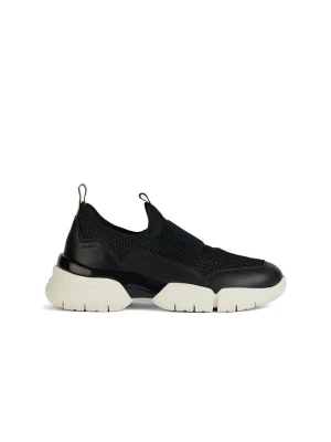 Geox Skórzane slippersy "Adacter" w kolorze czarnym rozmiar: 37