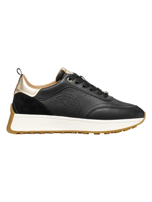 Geox Skórzane sneakersy "Amabel" w kolorze czarnym rozmiar: 38