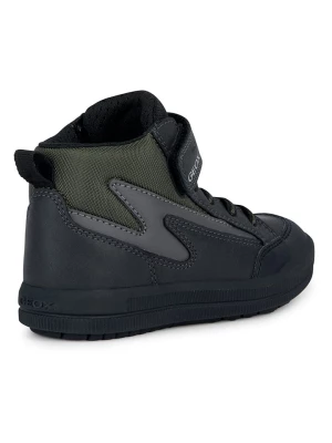 Geox Skórzane sneakersy "Arzach" w kolorze czarnym rozmiar: 29