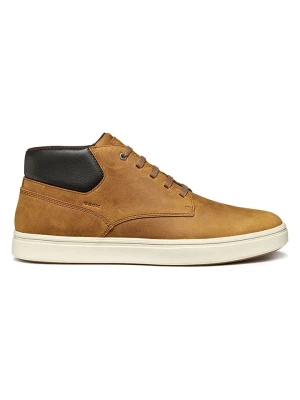 Geox Skórzane sneakersy "Baltmoore" w kolorze karmelowym rozmiar: 44