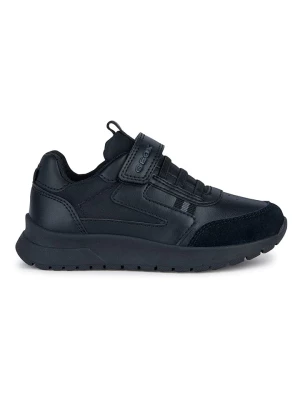 Geox Skórzane sneakersy "Briezee" w kolorze czarnym rozmiar: 30