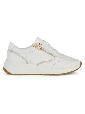 Geox Skórzane sneakersy "Cristael" w kolorze białym rozmiar: 36