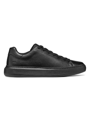 Geox Skórzane sneakersy "Deiven" w kolorze czarnym rozmiar: 40
