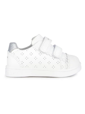 Geox Skórzane sneakersy "Djrock" w kolorze białym rozmiar: 26