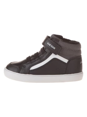 Geox Skórzane sneakersy "Gisili" w kolorze czarnym rozmiar: 21