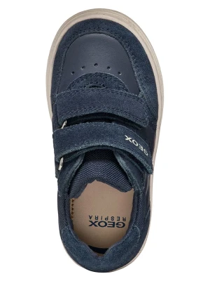 Geox Skórzane sneakersy "Nashik" w kolorze granatowym rozmiar: 22
