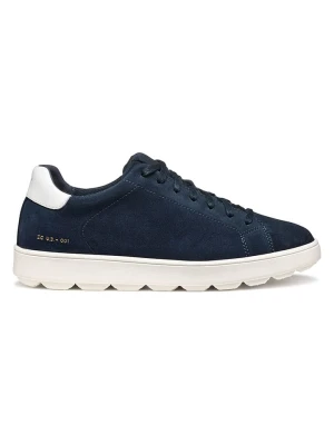 Geox Skórzane sneakersy "Spherica Ecub" w kolorze granatowym rozmiar: 42