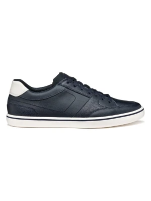Geox Skórzane sneakersy w kolorze granatowym rozmiar: 43